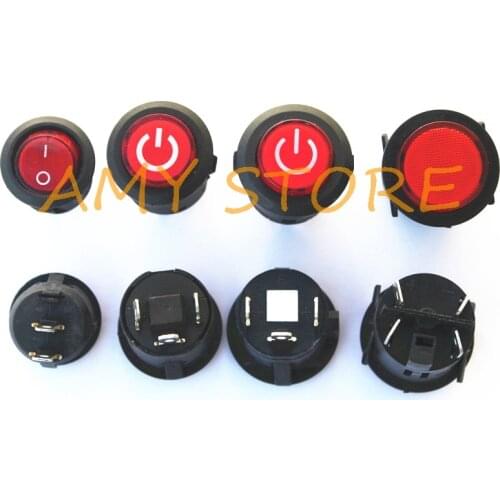 1)23mm 26mm 28mm Power PushButton Start Switch RemoteControl Toy Car Vehical Motorbike Motorcycle Tricycle for Kids Child ON OFF