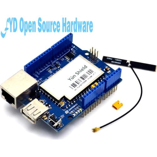 1pcs Yun Shield V1.6 Linux WiFi Ethernet USB Project for arduino