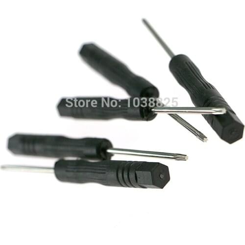 200pcs/lot Black T6 Screwdriver Repair Tool For Cell Mobile Phones for xbox360 xbox one controller