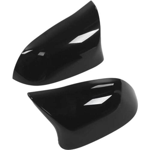 Car Mirror car side mirror guard Pair Side Mirror Cover Trim Protective Case Glossy Black Fit for E90 / E91 / E92 / E93 mirror