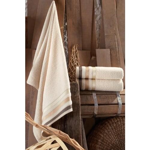 Frescoliva Bath Towel Set Toallas De Baño,Полотенце Банное,Serviette Se Bain,Natural 100%Cotton High Water Absorption Soft Thick