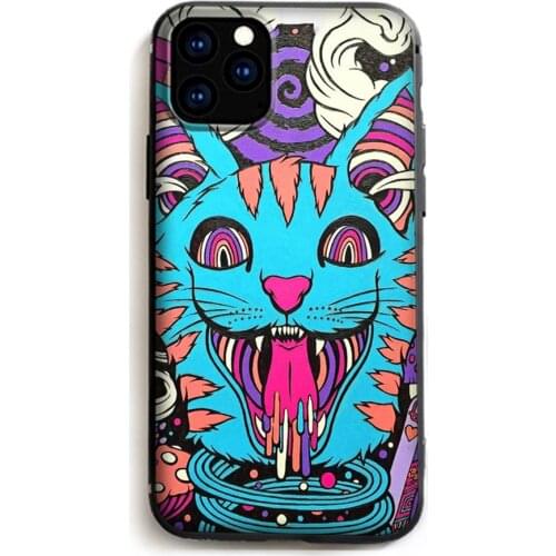 Personality dog tiger head Apply to iPhone12 Phone Cases for iPhone 8 7 6 6S Plus X SE 2020 XR 11 12 Pro mini pro XS MAX Cases