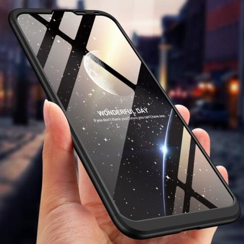 Huawei Y7 Prime 2019 DUB LX3 L23 LX1 Case 360 Degree Protected Matte Cover Hard Case for Huawei Y7 Pro 2019 Y72019 Phone Bags