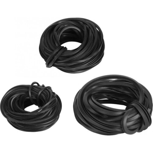 Greenhouse Cinta Adhesiva Black Greenhouse Rubber Strip Line Cable Greenhouse Accessories Supplies for Glass Sealing Rubber