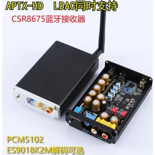 CSR8675 Bluetooth ES9018 PCM5102 module 5.0 lossless decoding board APTX HD wireless audio receiver LDAC