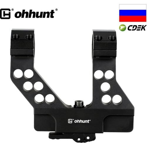 SHIP FROM Russia Ohhunt Quick Detach AK Side Rail Tactical AK47 AK74 AK Scope Mount With Integral 25.4mm 30mm Ring