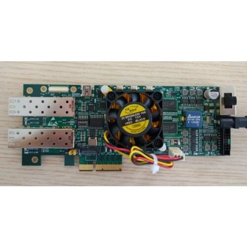 Kintex-7, XC7K325T development board, PCIe, 10G Ethernet, data filter card, accelerator card