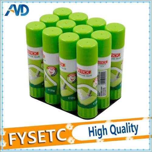 1pack/12pcs 21g 24x98mm Special Non-toxic Washable Glue Stick For 3D Printer Hotbed Parts and Accessories