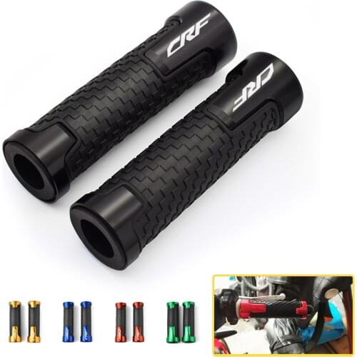 Motorcycle Rubber Carbon Hand Grips Handgrips For Honda CRF150R CRF250R CRF450R CRF450X CRF250L CRF250M RALLY CRF1000L CRF 125R