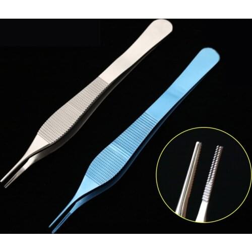 Nose plastic clip tissue forceps titanium alloy tools for nasal plastic surgery 12cm Cartilage tweezers