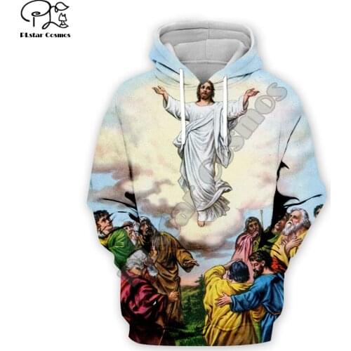 PLstar Cosmos Christian Catholic Jesus Retro Streetwear Funny New Fashion Pullover 3DPrint Zipper/Hoodies/Sweatshirts/Jacket A11
