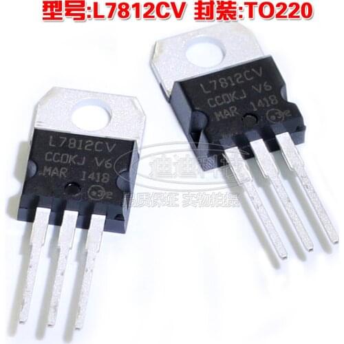 New L7812CV TO-220 Transistor Transistor Regulator L7812 TO220 Three-Ended Regulator