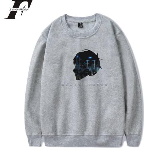 Personality Aikooki New Detroit Become Human Sweatshirts Hot Game Steelers Capless Hoodies Pullover Regular Sweatshirts Clothes