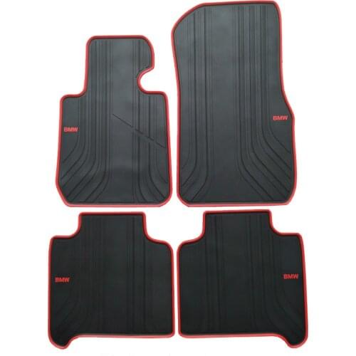 Rubber Car Floor Mats for 2013-2015 Year BMW 3 Series GT F34 Special No Odor Carpets Waterproof