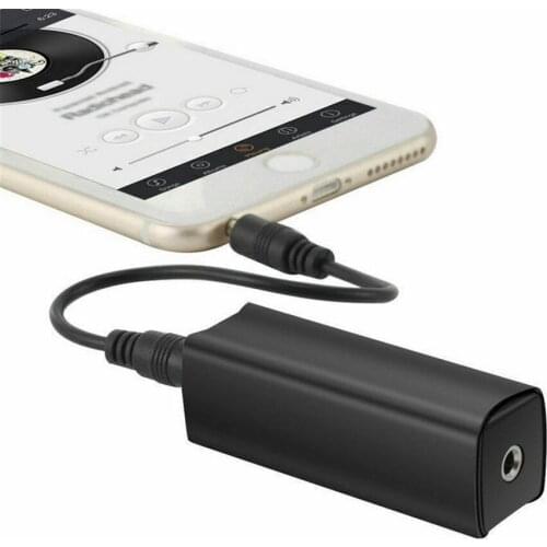 Ground Loop Noise Isolator Eliminate for Car Audio Systems / Home Stereo with 3.5mm Audio Cable Ground Return Filter