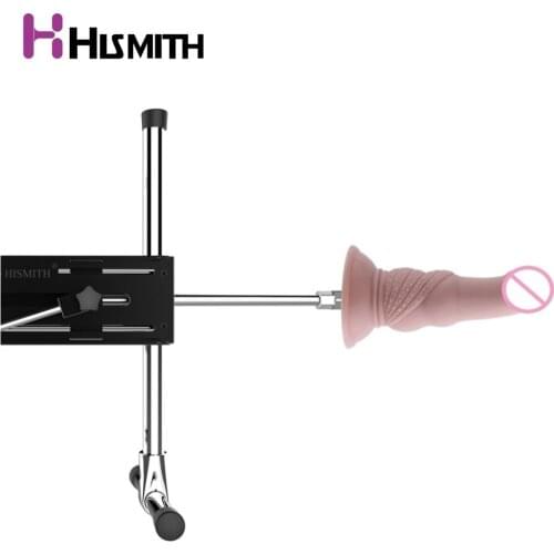 HISMITH Sex machine Quick Air connector attachment Anal sex dildo length 17.5cm head diameter 3.1cm sex products for adults