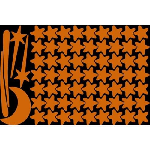 Glowing Star Stickers for Ceiling/Luminous Stars Sticker/Kids Rooms Wall Decal Children Bedroom Home Decor Fluorescent Sticker