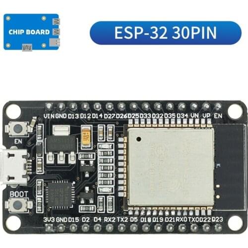 ESP-32S ESP-WROOM-32 ESP32 ESP-32 Bluetooth and WIFI Dual Core CPU with Low Power Consumption MCU ESP-32