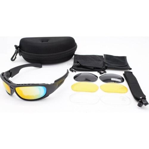 Daisy C4 Cycling Glasses Bike Riding Fishing Hiking Sports Sunglasses Windproof Motorcycle Cycling Eyewear UV400 Sunglasses