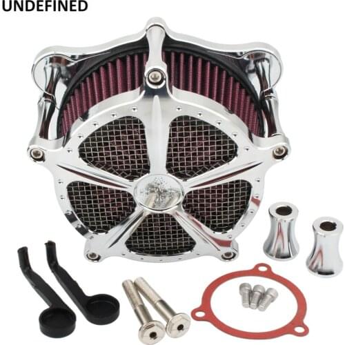 Air Filter Motorcycle Air Cleaner Intake Kit For Harley Touring Road King Street Glide Trike 2008-2016 Softail Slim FXDLS Dyna