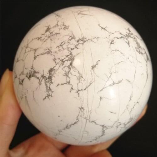 High Quality Natural Howlite stone sphere crystal Quartz Globe Ball Rock Mineral Chakra Reiki Healing Home decoration Craft