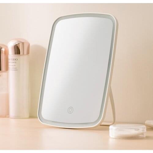 Xiaomi Mijia Makeup mirror led light portable folding light mirror dormitory home desktop portable mirror Smart product