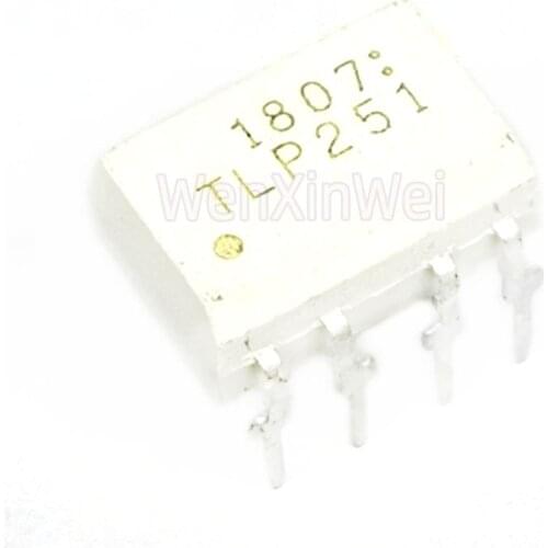 10PCS/LOT TLP251 DIP8 P251 DIP-8 IGBT Optocoupler IC