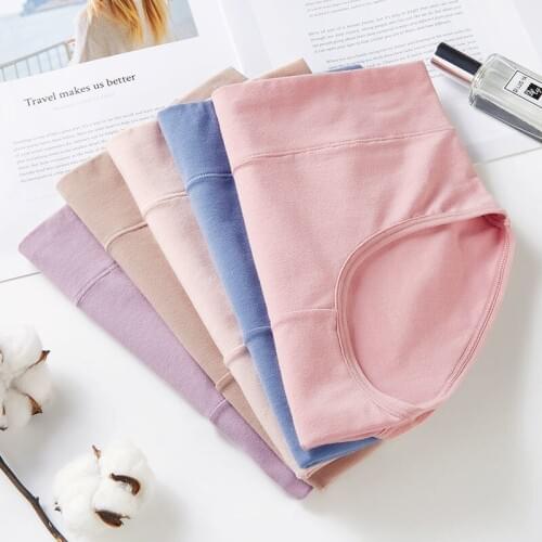 2/3pcs Women Sexy Panties Briefs Girl Solid Color Lingerie Cueca Calcinha Shorts Comfort Cotton Panties Women Underwear
