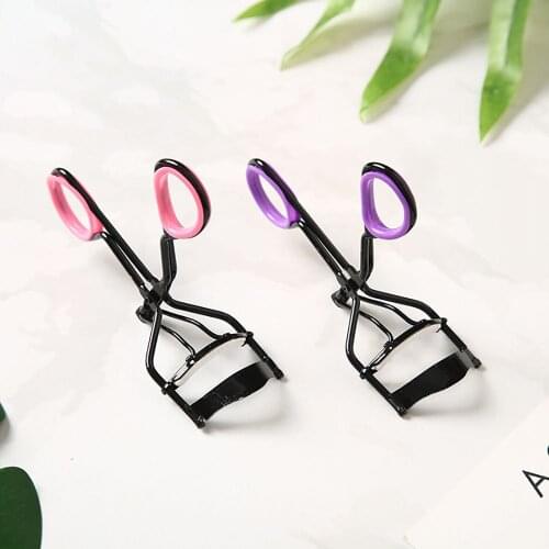 2pcs Makeup Eyelash Curler Beauty Tools Eyelashes Clip Stainless Steel Tweezers Eyelash Handle Curl Eye Lash Curler Lash Tool