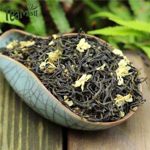 2021 Green Chinese Tea Luzhou Type with Jasmine Floral Scent Chinese Tea Jasmine Tea Mao Feng 250g