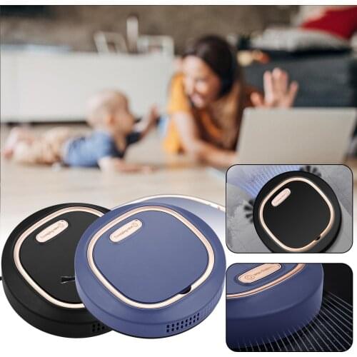 3-In-1 Multifunctional Auto Smart Robot Floor Cleaner Rechargeable Dry Wet Mop Sweeping Vacuum Cleaner Strong Suction Home Clean