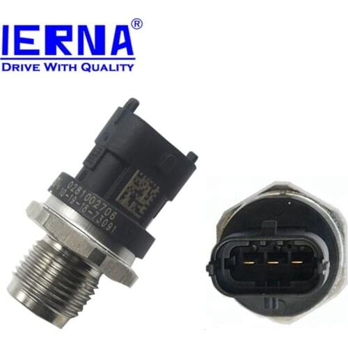 IERNA quality 1800Bar Fuel Rail Pressure Sensor 0281002706 0281002903 0281002937 For CUMMINS VOLVO IVECO MAN FIAT JACK RENAULT