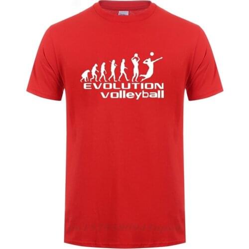 Evolution sports playing volleyball t shirt for men hip hop slim fitness fashion casual streetwear t-shirt camisetas team tshirt
