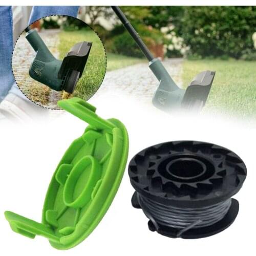1pcs Spool & Line + 1pcs Cover Cap For RYOBI OLT1832 Grass Trimmer Strimmer FAST POST Grass Trimmer Accessories