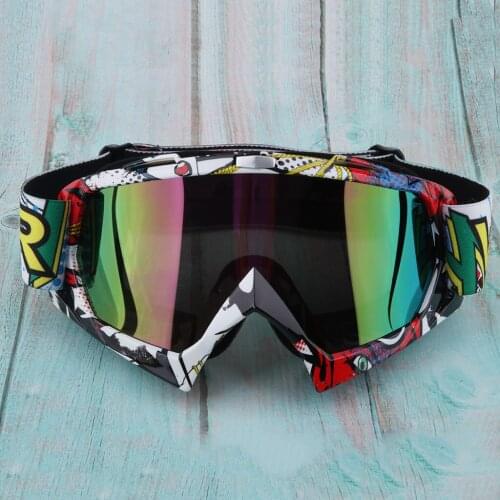 Fashionable Goggles Ski Snowboard Racing Winter Outdoor Anti-UV Glasses