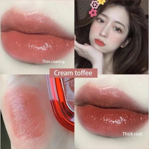 Ice Cream Crystal Lip Balm Moisturizing Lipstick Long Waterproof To 6colors Not Sweatproof Stain Lipstick Lasting Makeup Ea F0S0