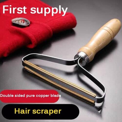 Portable Lint Remover Clothes Fuzz Fabric Shaver Brush Tool Power-Free Fluff Removing Roller for Sweater Woven Coat Sweater Shav