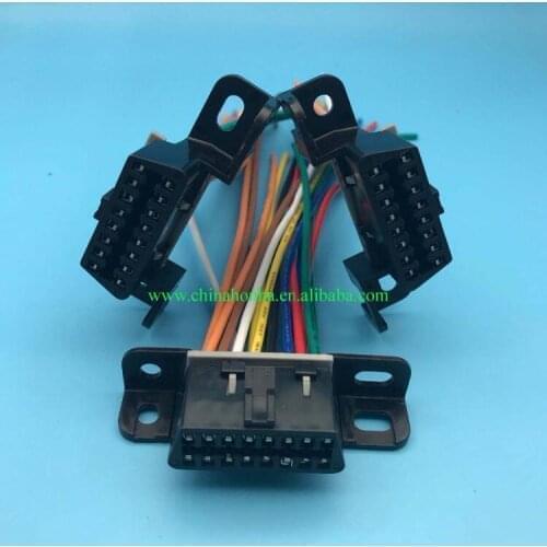 Free shipping 1/2/5/10/20/50 pcs OBD II OBD2 Serial Port Harness Connector Pigtail ALDL LS1 LT1 data link