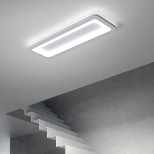 Led Ceiling Lights For Bedroom Kitchen aisle Lights Plexiglass Long Strip Ceiling lamp lighting fixtures