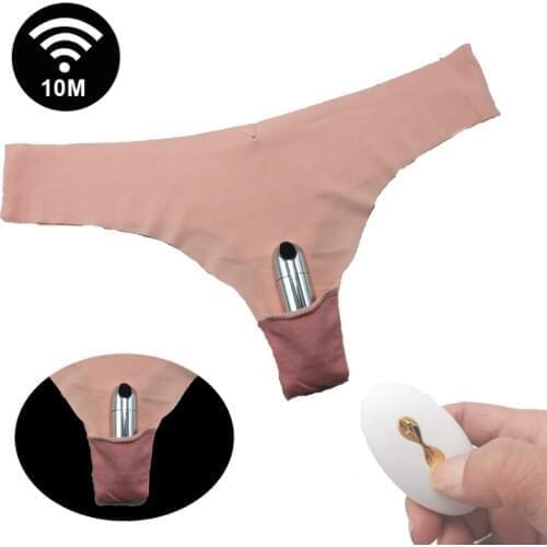 Invisible Wireless Remote Control Vibrator 10 Speeds Wearable Clitoral Stimulator Panties Vibrating egg Sex Toy For Women