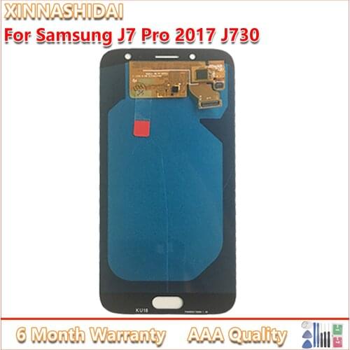 LCD Display For Samsung Galaxy J7 Pro 2017 J730 J730F LCD Display Touch Screen Digitizer Assembly Replacement