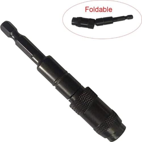 1/4" Magnetic Screw Drill Tip Drill Screw Tool Quick Change Locking Bit Holder Drive Guide Drill Bit Extensions