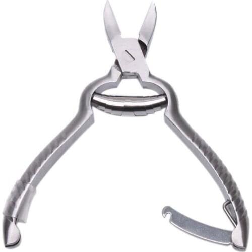 1PC Fingernail Toenail Cuticle Nipper Trimming Stainless Steel Nail Clipper Professional Cuticle Scissor Plier Manicure Tool