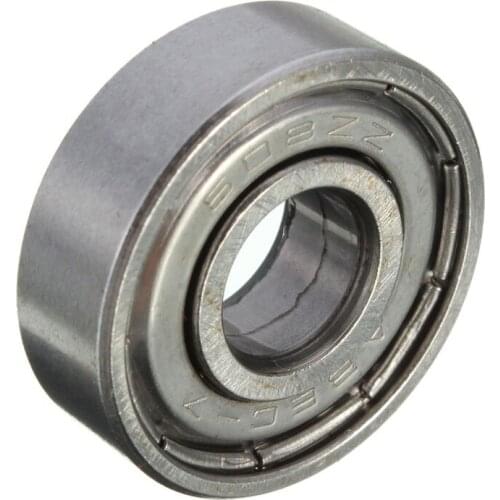 10Pcs 608ZZ 8x22x7 3D Printer Miniature Radial Bearings Deep Groove Ball Bearings Skateboard Scooter Roller Wheels