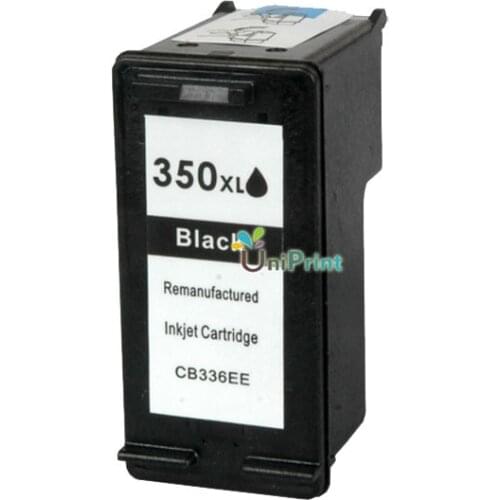 UP 2PCS compatible for HP350 XL BLACK INK CARTRIDGE XL CB336EE 5275 4210 4272 5273 4283 4345 5250 5293 Officejet J6450