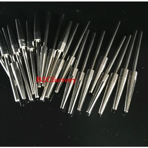 20 Dental Mandrel 2.35mm shank dental CONICAL SPLIT MANDREL SAND PAPER STRIP JEWELRY