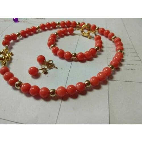 2019 New Design Coral Jewelry Sets for Women YQ997