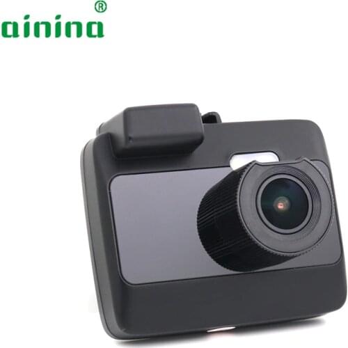 Car dvr camera Ainina 4K Novatek96660 car dashcam with GPS and 1080P rear camera, IPS 2.0 super night vision car camera recorder