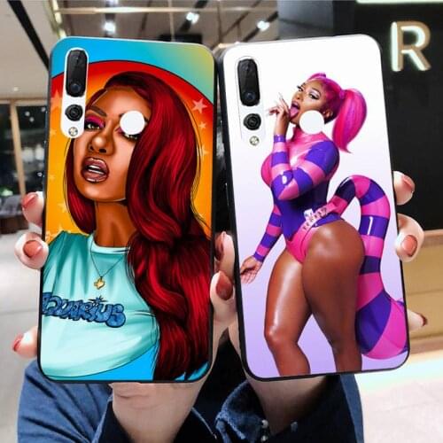 Megan thee stallion Rapper Phone Case Huawei Y6P Y8S Y8P Y5II Y5 Y6 2019 P Smart Prime Pro