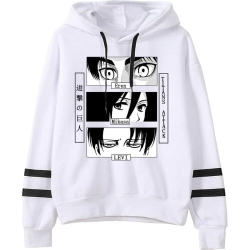 HOT Japanese Anime Attack on Titan Hoodie Women Kawaii Sweatshirt Shingeki No Kyojin Graphic Unisex Pullover Female